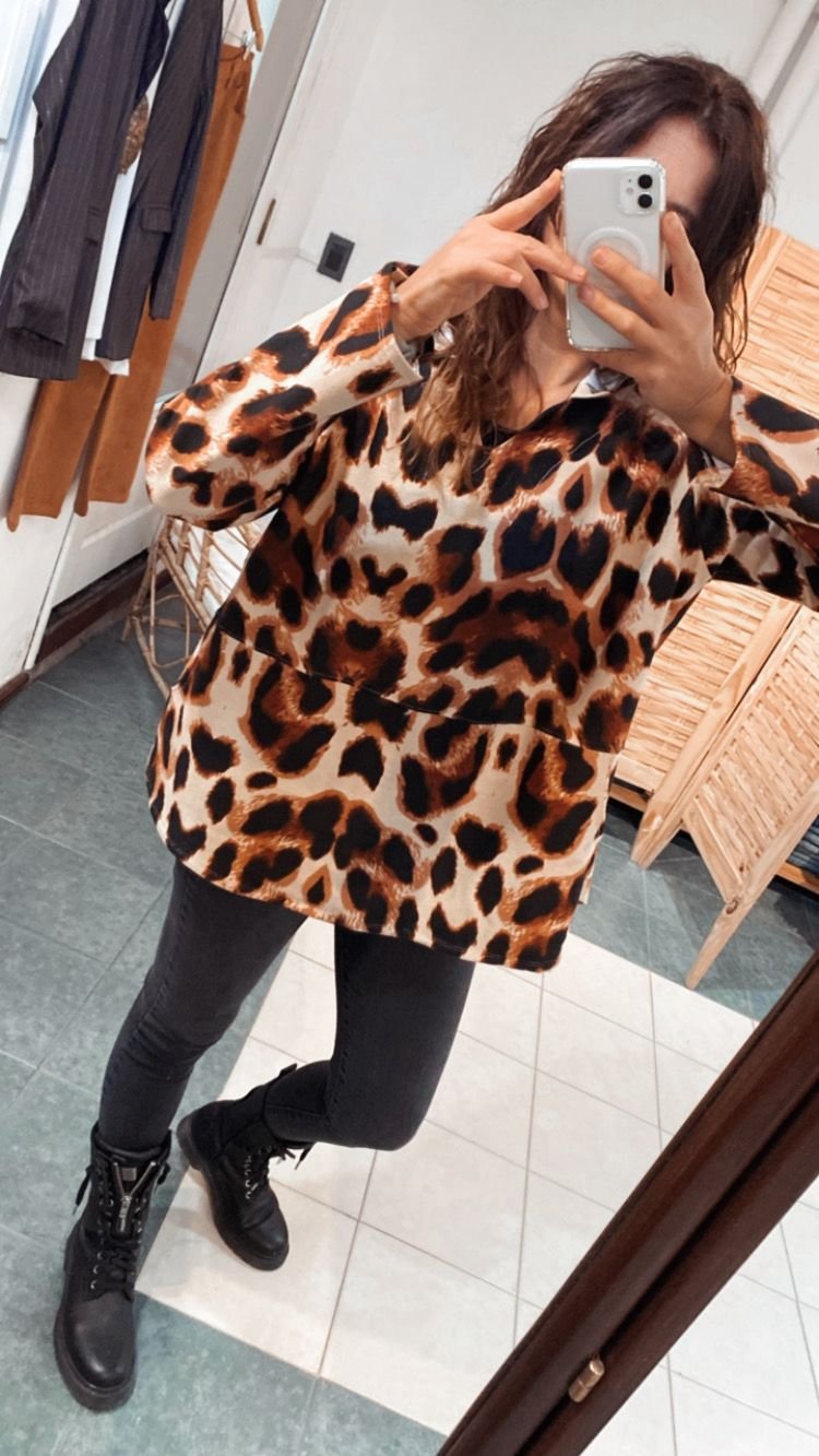 Buzo Rústico Leopardo